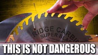 This should END the saw blade height debate