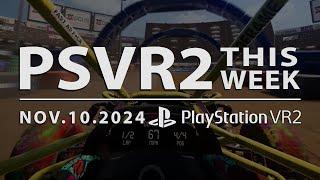 PSVR2 THIS WEEK | November 10, 2024 | Corridor VR, EXOcars, New Games & Updates!