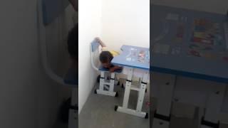 Kanha KS on chair