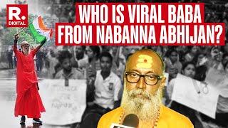 Abhaya Protest: Viral Baba Who Braved Water Cannons During Kolkata Protest Warns Mamata Govt