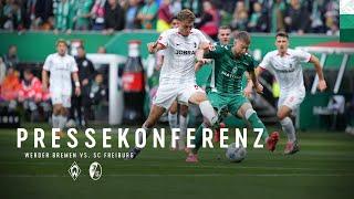 SV Werder Bremen – SC Freiburg 0:1 | Pressekonferenz | SV Werder Bremen