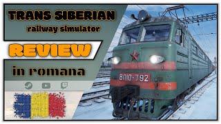 Trans Siberian Railway Simulator REVIEW in ROMANA