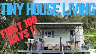 First 100 Days Living in a Tiny House: South Island Tiny House Journey