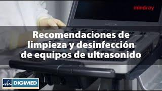 Guía de limpieza y desinfección para Ecógrafos Mindray