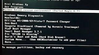 How to Check And Repair Hard Disk Bad Sector Using Hirens BootCD with USB Flash Drive