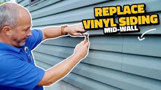 How to Replace Damaged Vinyl Siding