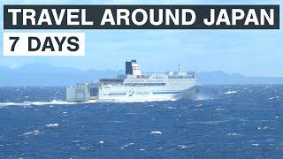 Ultimate 7-Day Ferry Travel in Japan | Budget US$1,000 Ep1