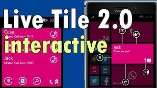 Live Tile 2.0 on Windows Phone 10 [Explodin' Live Tile!] Windows Phone 10 Concept #1