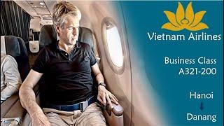 Why you should fly VIETNAM AIRLINES. Hanoi to Danang in Business Class