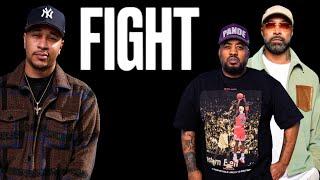 Joe Buddens co-host FIGHT each other! Emanny puts HANDS on Flip! MAJOR DRAMA!