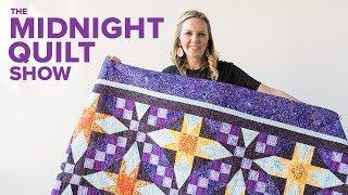 "Rising Star" Beginner Paper Piecing Quilt | Midnight Quilt Show with Angela Walters