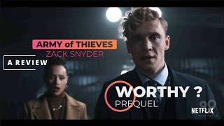 ARMY OF THIEVES - Zack Snyder "Army of the Dead" Prequel -  A REVIEW - Matthias Schweighöfer