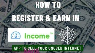 How To Register & Earn In Income Spider Application