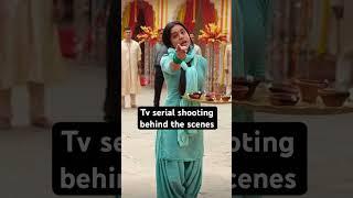 Tv serial shooting behind the scenes