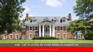 Most Expensive House In Leesburg, Virginia For Sale