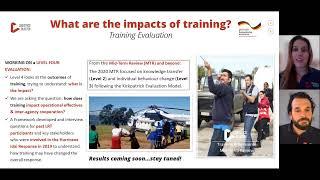 The Logistics Cluster Training Programme - a review and outlook
