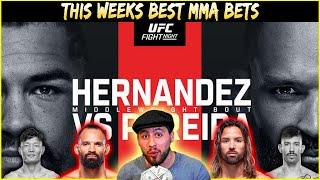 This Weeks Best MMA Bets - UFC Vegas 99 Betting Breakdown Pereira vs Hernandez | Lock Of The Week