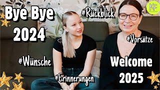 Q&A ️ BYE BYE 2024  FREUDE, ENTTÄUSCHUNGEN & VORSÄTZE‍️SANDRA & HEY ISI