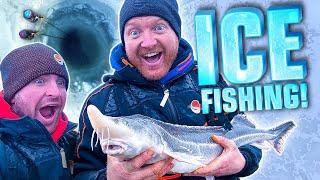 Extreme Ice Fishing Adventure in Poland | Matt and Tank VLOG #032