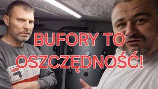 TRZY BUFORY PO 400 LITRÓW,  SAS BIO COMPACT PLUS 17kW