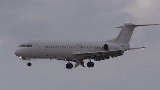 Fokker 100 - Gear Door Failure on Landing