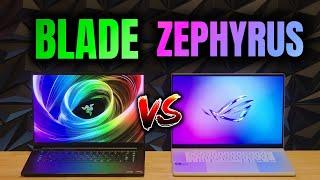 Razer Blade 16 vs Zephyrus G16 (2025) - Comparing the BEST Thin-and-Light Gaming Laptops! [Asus ROG]