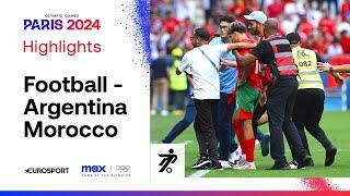 Argentina 1-2 Morocco - Men's Group B Football | Paris Olympics 2024