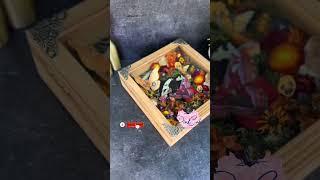 Atlas & polyphemus moth shadow box  #resincrafts #diy #craftideas #core #floral #art #ytshorts