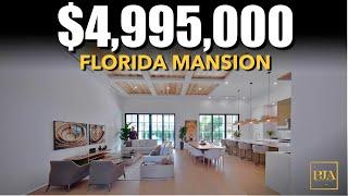 Inside a $5,000,000 FLORIDA MANSION | Luxury Home Tour | Peter J Ancona