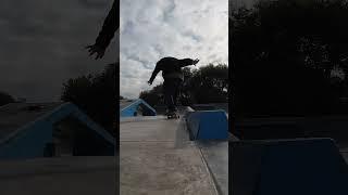 Skating at the new park in Cottage Grove Wisconsin.