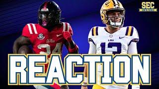 REACTION: LSU Football WINS A Thriller in Baton Rouge against Ole Miss