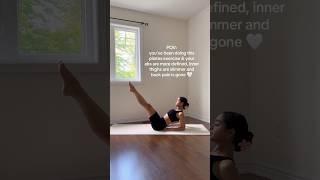 try this pilates move #workoutroutine #healthylifestyle  #workoutathome  #fitnessmotivation