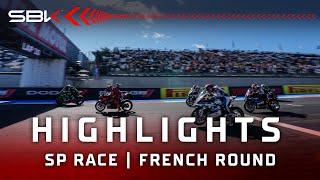 FULL HIGHLIGHTS: Superpole Race at Magny-Cours  | 2024 #FrenchWorldSBK 