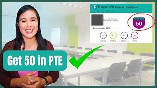 How to Get 50 in PTE = IELTS Band 6 each (made easy)