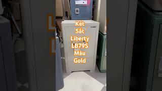 Két sắt Liberty LB79S màu gold thông minh báo động điện thoại chống cháy mở bằng vân tay điện tử