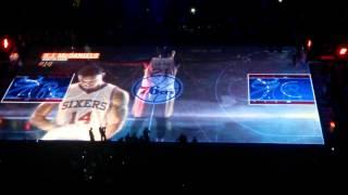 Sixers 3D court projection