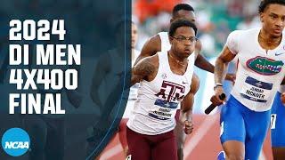 Men's 4x400m final - 2024 NCAA outdoor track and field championships