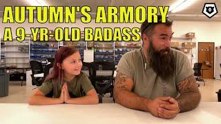 A 9 yr old Badass: Autumn’s Armory