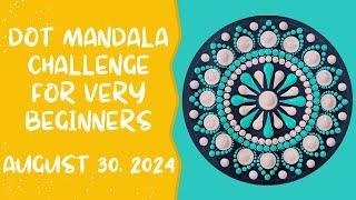 Dot Mandala Challenge - Day 30 | Dot Painting | Dot Mandala | 2024 | ATM Creations