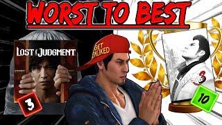 Ranking Yakuza/Spinoffs COVER ARTS from WORST to BEST