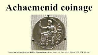 Achaemenid coinage