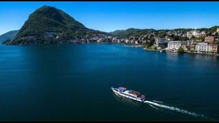 Al Lago di Lugano...in Moto (Lugano Lake - Switzerland/Italy) HD