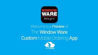 Window Ware - Mobile App Preview - WIN925W