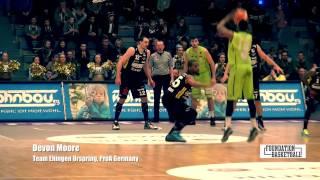 Pro A - Devon Moore beats the buzzer