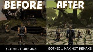 GOTHIC 1  ORIGINAL vs MAX HOT REMAKE (THE SWAMP CAMP)