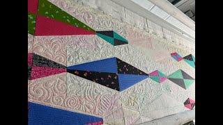 December Diamonds   Stitching the Negative Space