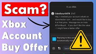 Xblgo.com SCAM! Fake Xbox Account Buy Offer!