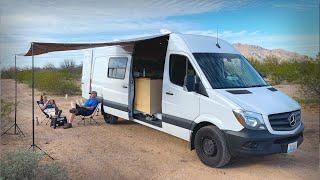 MAKE YOUR OWN AWNING - Quick and easy awning for a camper van