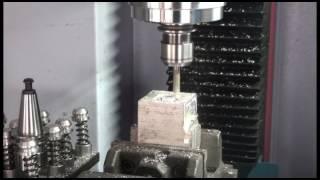 Yornew Small CNC milling machine with micro auto tools changer