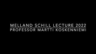 Melland Schill Lecture 2022 - Legal Imagination and the History of International Power